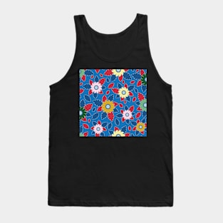 Floral bouquet in bold and vibrant colours Tank Top